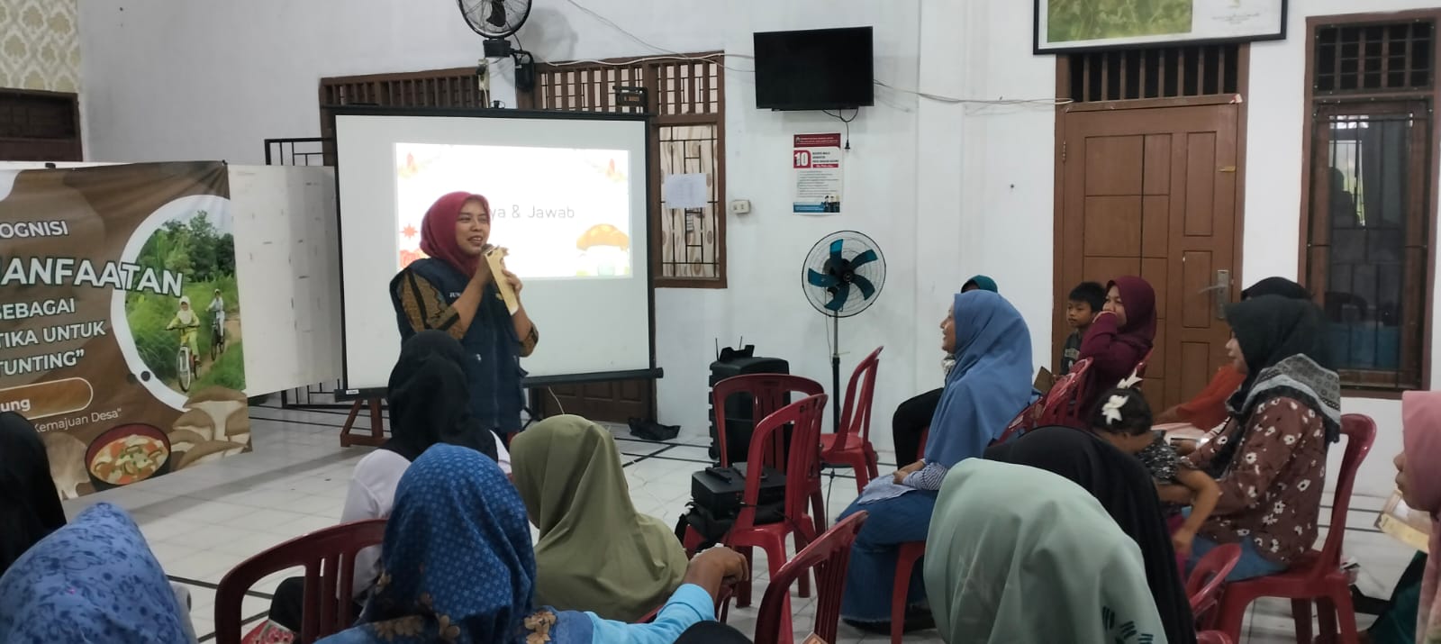 Dosen Farmasi ITERA Kenalkan Produk Nutrasetika Jamur Tiram Pencegah Stunting